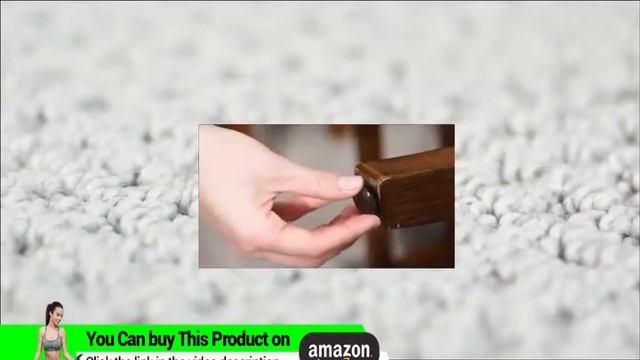 Self-Stick, Square Heavy Furniture Sliders For Carpeted Surfaces (4 Pack) - 1