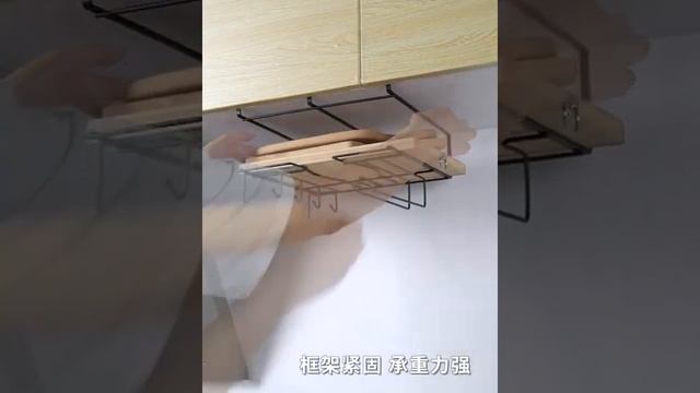 Кухонные подвесные органайзеры для хранения посуды KitchenTOP смотреть онлайн