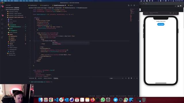 REACT NATIVE BOOTCAMP 2021 - Episode 3 - B смотреть онлайн