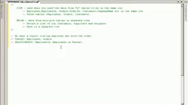 JOINs and UNIONs - How Do I Know When to Use a JOIN or UNION смотреть онлайн