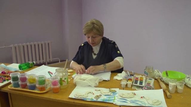 Лепка из теста (Поделка "Водоплавающие птицы") смотреть онлайн