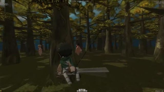 Типичный день в игре attack on titan tribute game!WTF? смотреть онлайн