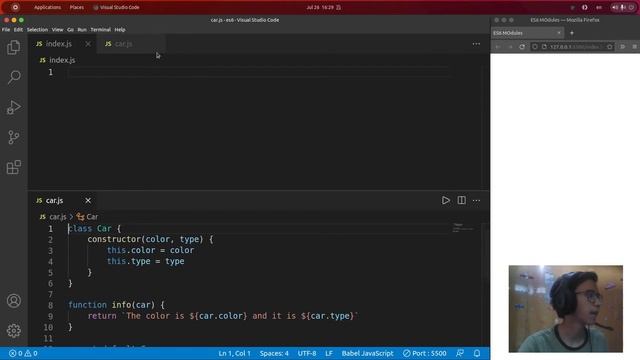 ES6 Modules in Javascript. смотреть онлайн