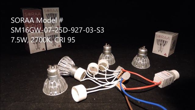 Legend Tech DIMEZE™ SORAA Dimmable GU10 & DZ3G450DIAL смотреть онлайн