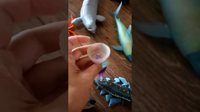 Моя коллекция рыб. морские животные, фигурки животных 1 часть. смотреть онлайн