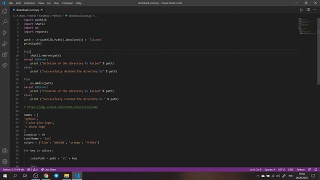 1-10 Задание по Python (разбор) смотреть онлайн