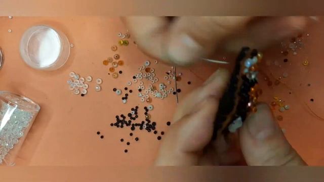 Брошь "тигр". Вышивка. Мастер класс, ссылки на материалы с АлиЭкспресс. Символ года. смотреть онлайн