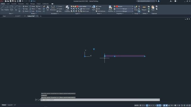 Door Hardware: Lockset & Cabinet Pull Handle I AutoCAD Dynamic Block (Elevation View) смотреть онлайн