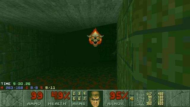 Doom II - MAP15: Industrial Zone (Nightmare! 100% Secrets + Items) смотреть онлайн