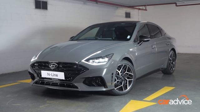 2021 Hyundai Sonata N Line Walkaround | CarAdvice смотреть онлайн