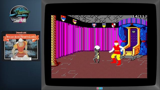 [Let's Play] Dragon's Lair Part 2: Escape From Singe's Castle (Amstrad CPC) смотреть онлайн