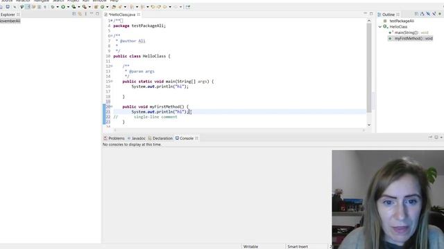 How to write a method in Java | Java with Ali смотреть онлайн