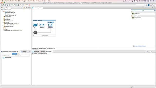 Salesforce Connector Demo: Integration with Mule смотреть онлайн