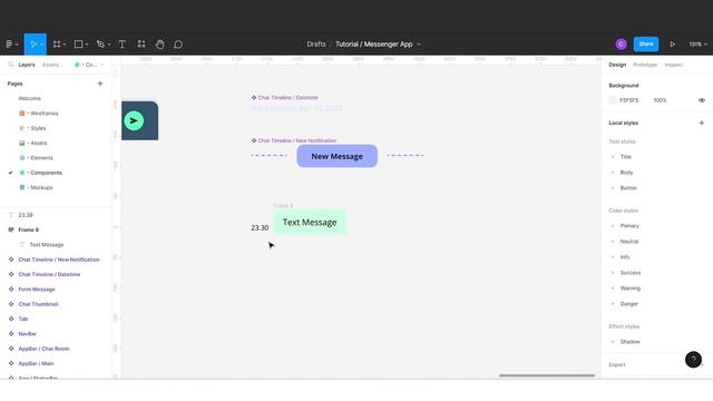 Designing Chat Bubble Text Component on Chat App Mobile using Figma • 7/10 смотреть онлайн
