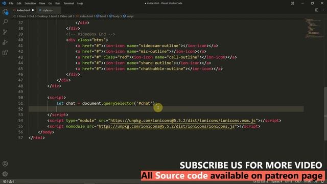 How to Build a video Calling Website UI Design Using Html Css and Js смотреть онлайн