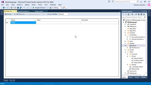 ASP.NET MVC 5 : 6.2 Multilanguage Sites - Multilanguage Contents смотреть онлайн