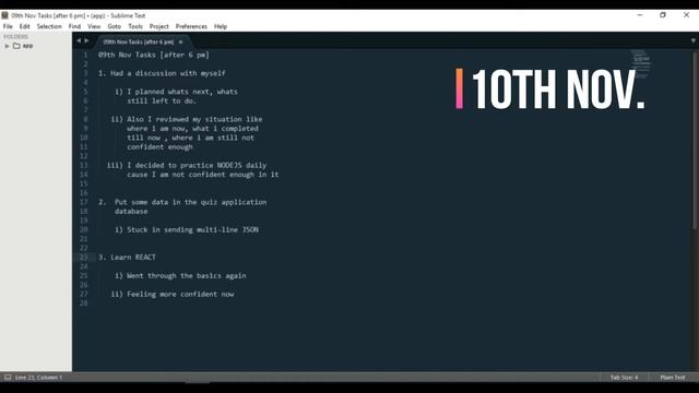 Discussion with myself multi line JSON React смотреть онлайн