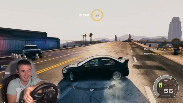 ВСЁ Обновили CarX Drift Racing Online ПТР 1.4.8 на руле Logitech G27 смотреть онлайн