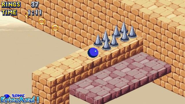 Sonic 3D Blitz on Android 💜 смотреть онлайн