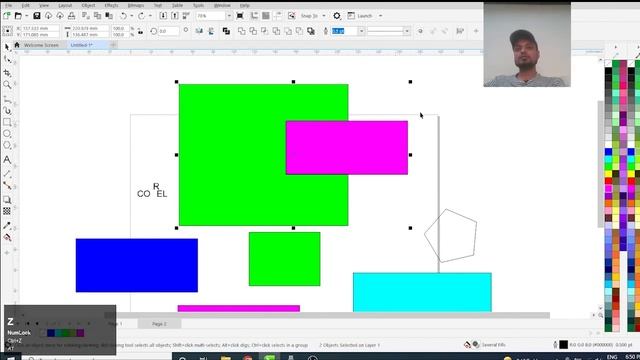 CorelDraw - Lecture 18 - What is shaping | Weld | Trim | Combine | Shape Builder tool in Corel смотреть онлайн