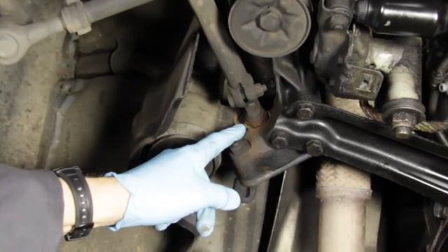 Front Suspension Component Location & Troubleshooting on a Mercedes Benz 126 Chassis смотреть онлайн