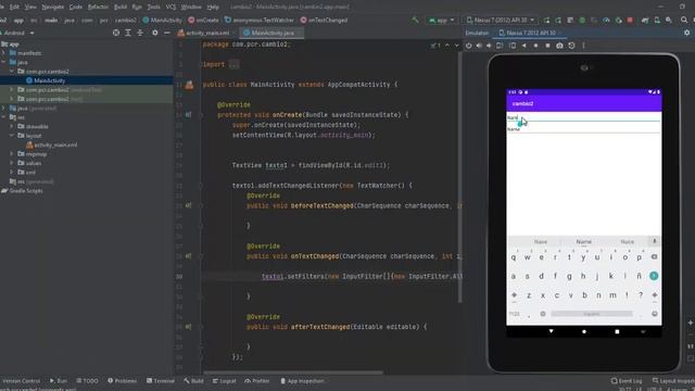 Implementación de UpperCase LowerCase programático (dinámico) en Android Studio con JAVA смотреть онлайн