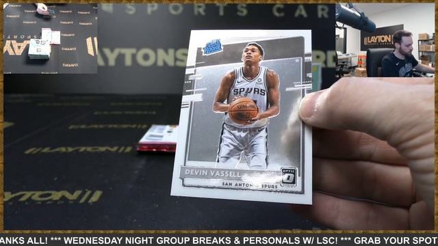 2020/21 Panini Donruss Optic Basketball Fast Break 5 Box Break #2 смотреть онлайн