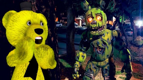 СПРИНГТРАП из FNAF Пришел Ко Мне ДОМОЙ