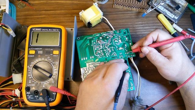 Блок питания 400w FSP , ремонт