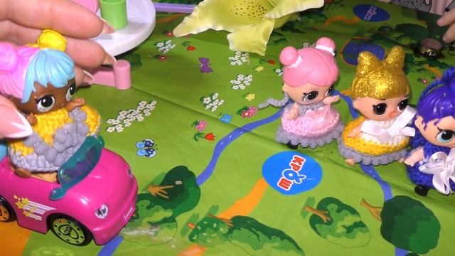 Мультик - сказка "Репка" на новый лад. Куколки ЛОЛ и Милота играют в сказку про репку смотреть онлайн