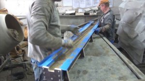 Новый вариант изготовления бетонного столба забора, на примере «Френдкрит»