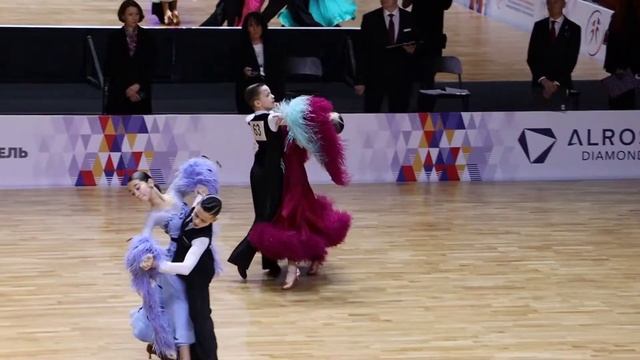 Никулин Виталий - Акимкина Екатерина. ПР 2022. Юниоры 1. Двоеборье (1/4 финала). Медленный вальс смотреть онлайн