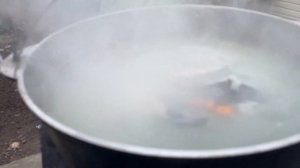 Настоящая УХА ПО РЫБАЦКИ на КОСТРЕ из Сома