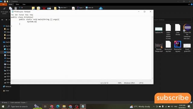 How to Run Java Code from Terminal / Cmd with Environment Variables ? смотреть онлайн