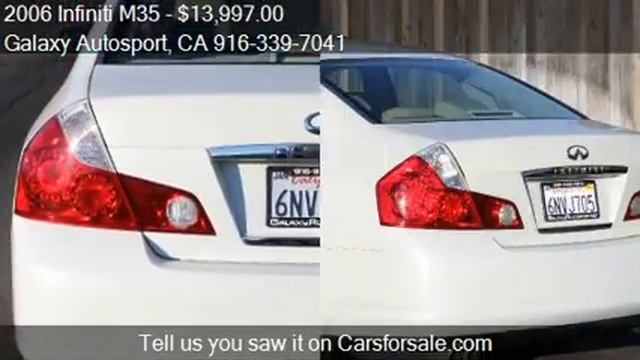 2006 Infiniti M35 X AWD 4dr Sedan for sale in Sacramento, CA смотреть онлайн