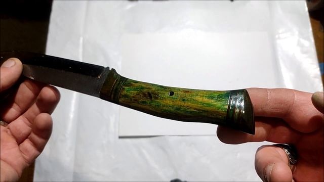 Кухонный нож из мех пилы Р9 своими руками.#Нож#Making смотреть онлайн