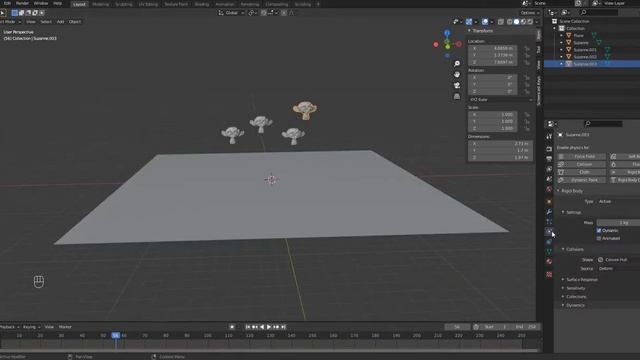 Blender 3d - Базовый курс - 5 Анимация смотреть онлайн