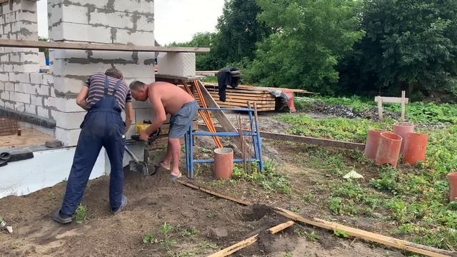 Кроем крышу ондулином! Строим дом! смотреть онлайн