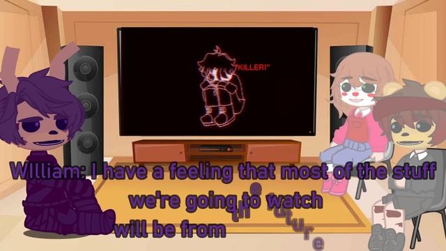 Afton Family reacts to Michael Afton смотреть онлайн