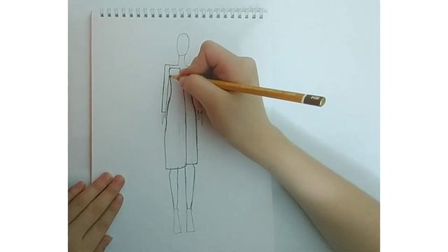 (LESSON 16) Fashion illustration/(УРОК 16) Эскиз одежды,фэшн иллюстрации смотреть онлайн