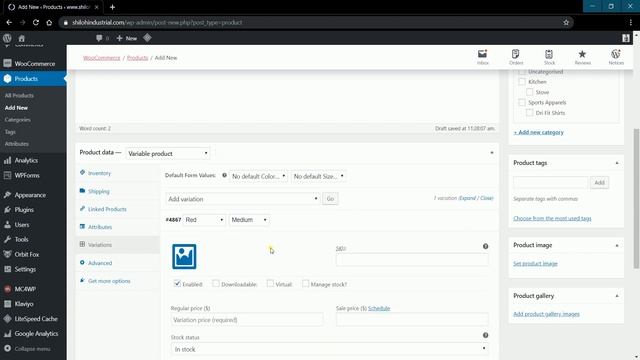 How to Add a Product with Variations on WordPress - E-commerce Tutorials смотреть онлайн