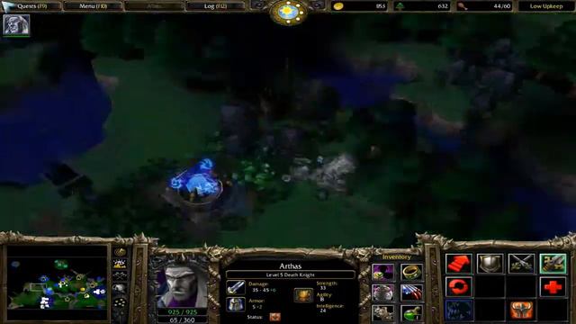 Warcraft III: Reign of Chaos - Undead Campaign - Chapter 4 (Key of the Three Moons) смотреть онлайн