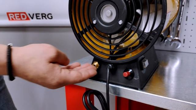 Воздухонагреватель газовый RedVerg RD GH10R смотреть онлайн