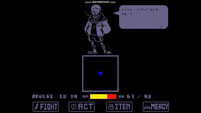 SwapFell papyrus Fight Demo | Undertale fungame смотреть онлайн