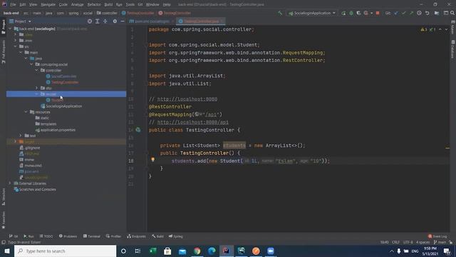Spring Get Students смотреть онлайн