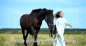'ВЫЙДУ НОЧЬЮ В ПОЛЕ С КОНЁМ'.  Поёт вся страна!