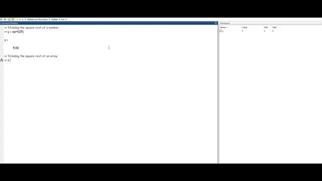 How to Square Root a Number in Matlab смотреть онлайн