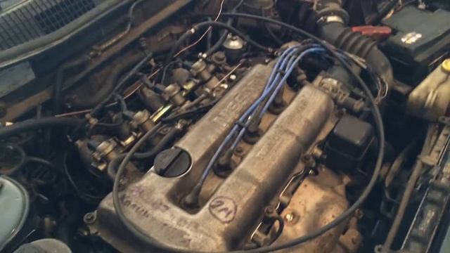 первый запуск Nissan Primera p10 SR20DET смотреть онлайн