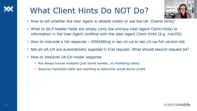 User-Agent Client Hints for WURFL Release Webinar смотреть онлайн