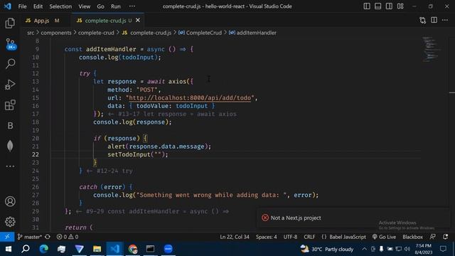 Back-End Dev | Build a FULL STACK app with React, Express, Node & Mongo DB | Fetching data GET Api смотреть онлайн